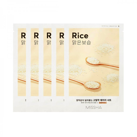 Airy Fit Sheet Mask - Rice